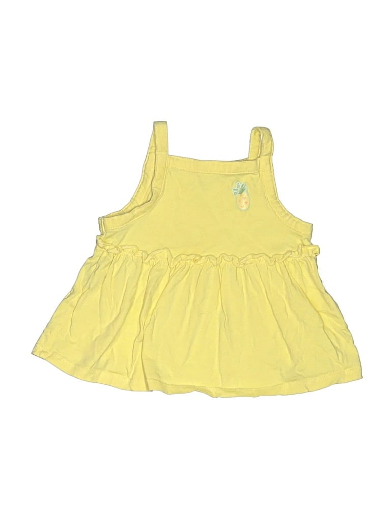 Pre-owned Carter's Kids' Dress In Yellow