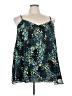 Torrid 100% Polyester Polka Dots Multi Color Black Tank Top Size 4X Plus (4) - photo 1