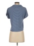 Martha Stewart Blue Short Sleeve Top Size XS - photo 2