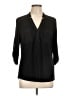 Calvin Klein Black 3/4 Sleeve Blouse Size L - photo 1