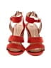 J.Crew Color Block Orange Sandals Size 8 - photo 2