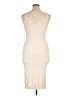 Vero Moda Solid Ivory Cocktail Dress Size XL - photo 2