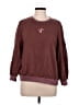 Shein 100% Cotton Burgundy Sweatshirt Size M - photo 1