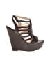 Charlotte Russe Black Wedges Size 8 - photo 1