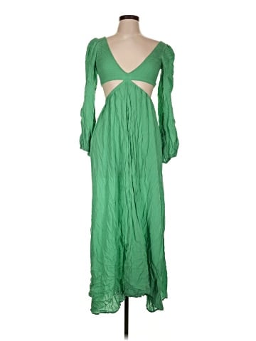 Olivaceous Casual Dress (view 1)