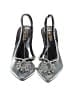 Chase & Chloe Silver Heels Size 9 - photo 2
