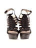 Charlotte Russe Black Wedges Size 8 - photo 2
