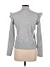 Ann Taylor LOFT Gray Turtleneck Sweater Size M - photo 2