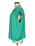 Maison d' Amelie Green Short Sleeve Blouse Size L - photo 5