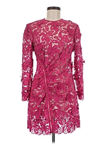 Self-Portrait lily lace mini dress (view 1)