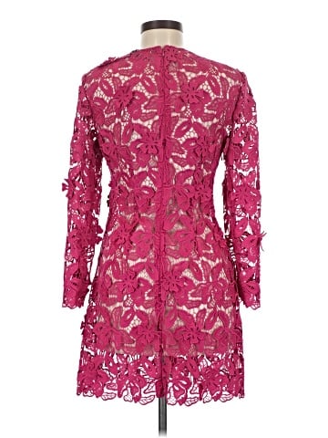 Self-Portrait lily lace mini dress (view 2)