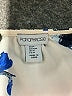 Paraphrase 100% Polyester Ivory 3/4 Sleeve Blouse Size M - photo 4