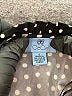 CeCe Polka Dots Black 3/4 Sleeve Top Size S - photo 7