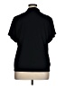 H&M Black Short Sleeve Blouse Size XL - photo 2