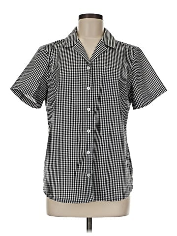 Karen Scott Short Sleeve Button-Down Shirt (view 1)