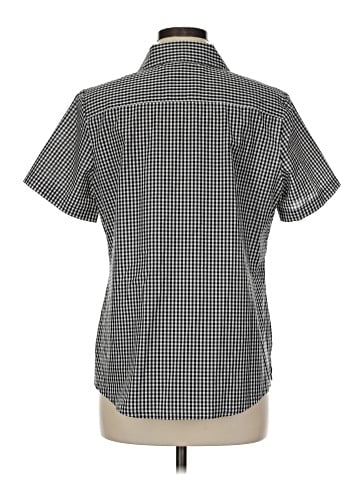 Karen Scott Short Sleeve Button-Down Shirt (view 2)