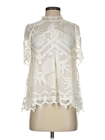 HD in Paris Short Sleeve Blouse (view 1)