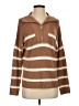 Laundry by Shelli Segal Brown Pullover Sweater Size XS - photo 1