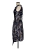 Ulla Johnson 100% Silk Print Gray Cocktail Dress Size 4 - photo 5