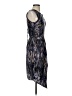 Ulla Johnson 100% Silk Print Gray Cocktail Dress Size 4 - photo 4