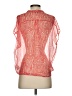 Joie 100% Silk Red Sleeveless Silk Top Size XS - photo 2