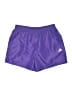 Adidas 100% Polyester Solid Purple Athletic Shorts Size L - photo 1