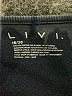 LIVI Black Long Sleeve Top Size 18 - photo 7