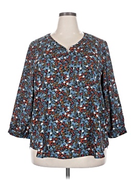 Van Heusen 3/4 Sleeve Blouse