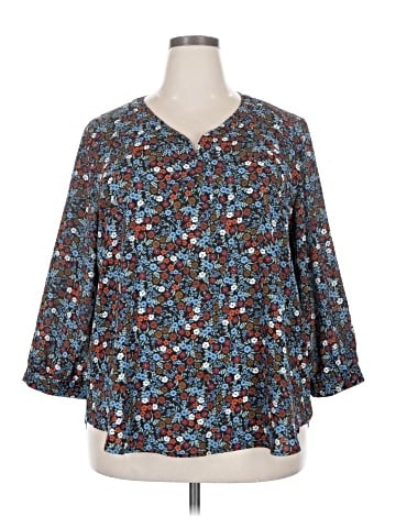 Van Heusen 3/4 Sleeve Blouse (view 1)