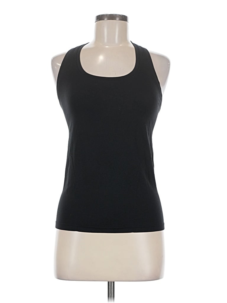 Pre-owned Fabletics Tank Top Black Halter Neckline Tops