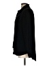 Renuar 100% Polyester Solid Black Long Sleeve Blouse Size L - photo 5