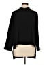 BCBGMAXAZRIA Black Long Sleeve Blouse Size L - photo 1