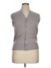 Uniqlo U Gray Sleeveless Blouse Size XL - photo 1