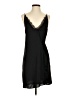 Mango 100% Polyester Black Cocktail Dress Size 2 - photo 1