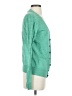 CAbi 100% Cotton Green Cardigan Size S - photo 4