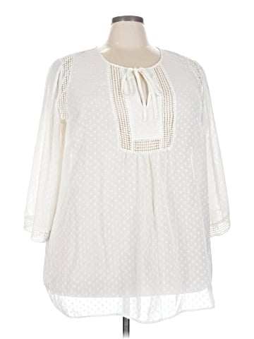 Avenue 3/4 Sleeve Blouse (view 1)
