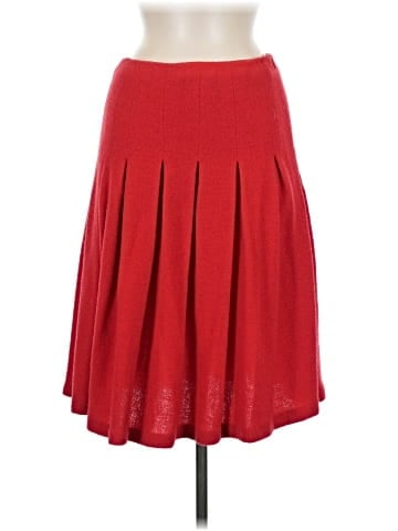 Valentino Wool pleated midi skirt (view 1)