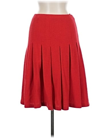 Valentino Wool pleated midi skirt (view 2)