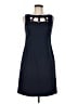Britt Ryan Solid Blue Casual Dress Size 6 - photo 1