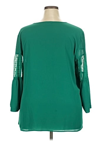 Van Heusen 3/4 Sleeve Blouse (view 2)