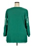 Van Heusen 100% Polyester Green 3/4 Sleeve Blouse Size XXL - photo 2