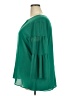 Van Heusen 100% Polyester Green 3/4 Sleeve Blouse Size XXL - photo 5