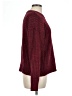 Time and Tru 100% Polyester Tweed Burgundy Pullover Sweater Size L - photo 4
