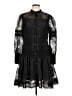 Dalia Macphee Black Casual Dress Size L - photo 1