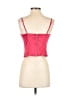 Jason Wu 100% Polyester Red Sleeveless Top Size M - photo 2