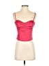 Jason Wu 100% Polyester Red Sleeveless Top Size M - photo 1