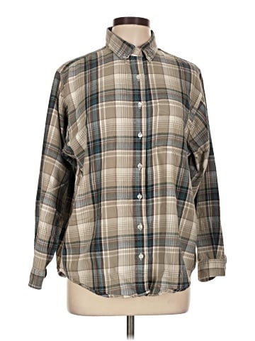 L.L.Bean Long Sleeve Button-Down Shirt (view 1)
