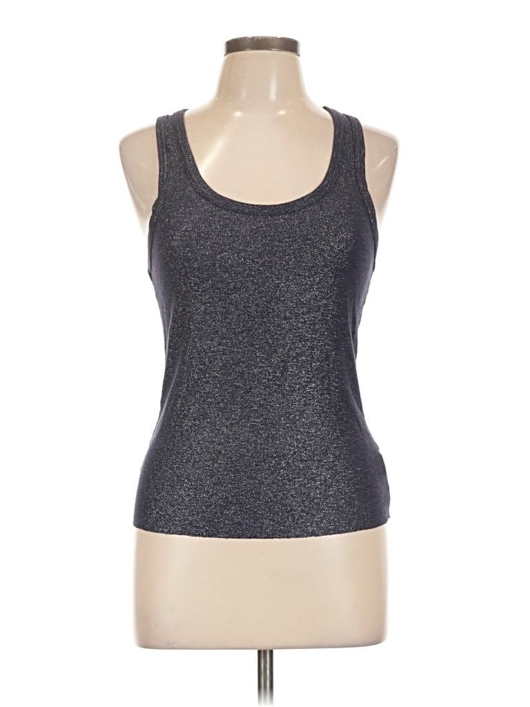 Pre-owned Aerie Tank Top Gray Halter Neckline Tops