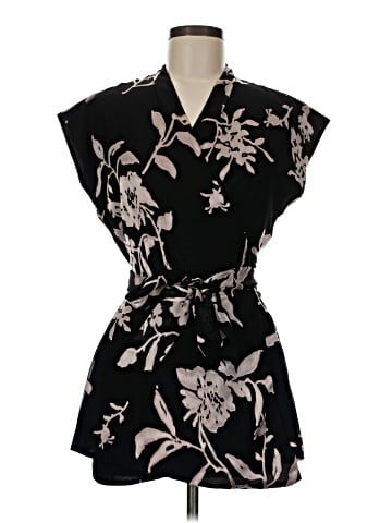 Tahari by ASL Short Sleeve Blouse (view 1)