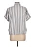 Universal Thread Stripes Gray Short Sleeve Button-Down Shirt Size L - photo 2